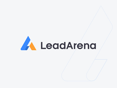 LeadArena logo design branding design icon identity letter mark logo logo design logodesign logodesigner logos logotype minimal modern symbol