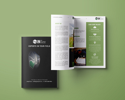 Company Profile Design 2023 adobe indesign branding brochure catalog clean design company profile design creative design graphic design