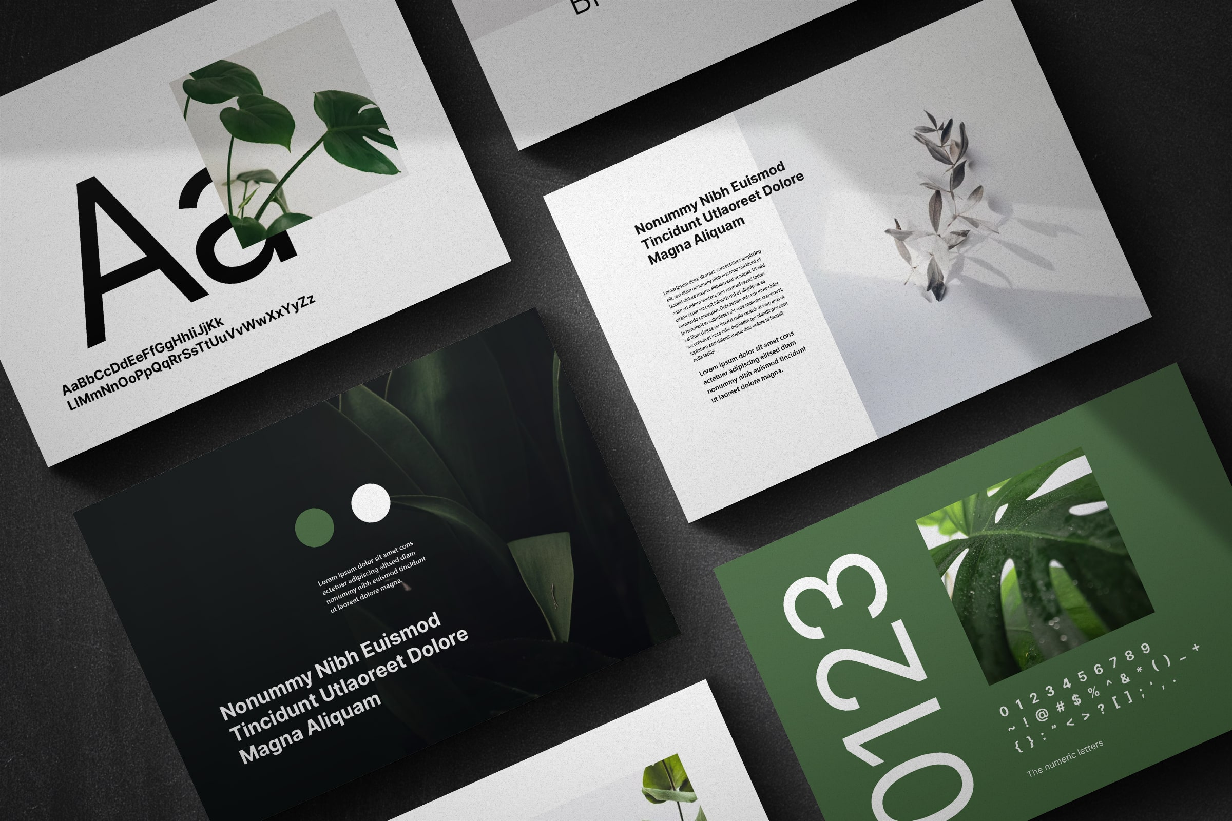 Landscape Brochure Mockups by GoldenPixelStudio on Dribbble