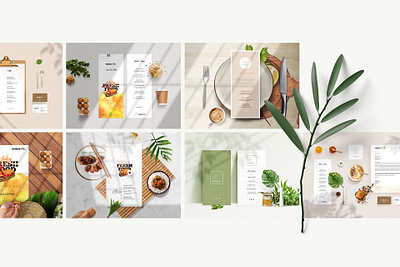 Restaurant Identity Mockup post card