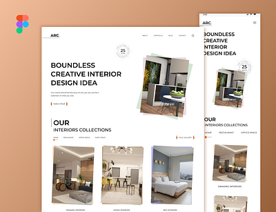 ARC: Designing Your Space, Redefining Your Style adobe iluustrator aesthetic design branding commercial design innovative design interior design ui user experience ux visualisation