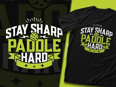 Paddle Game Typography T-Shirt Design custom typography design graphic design paddle game paddle tshirt paddle typography tshirt tshirt deisgn typography typography design typography tshirt