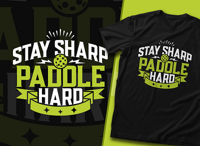 Paddle Game Typography T-Shirt Design custom typography design graphic design paddle game paddle tshirt paddle typography tshirt tshirt deisgn typography typography design typography tshirt