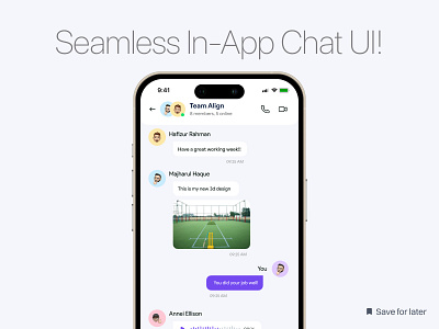 Chat UI! app app ui flat design mobile app modern ui ui ui design user interface design ux design