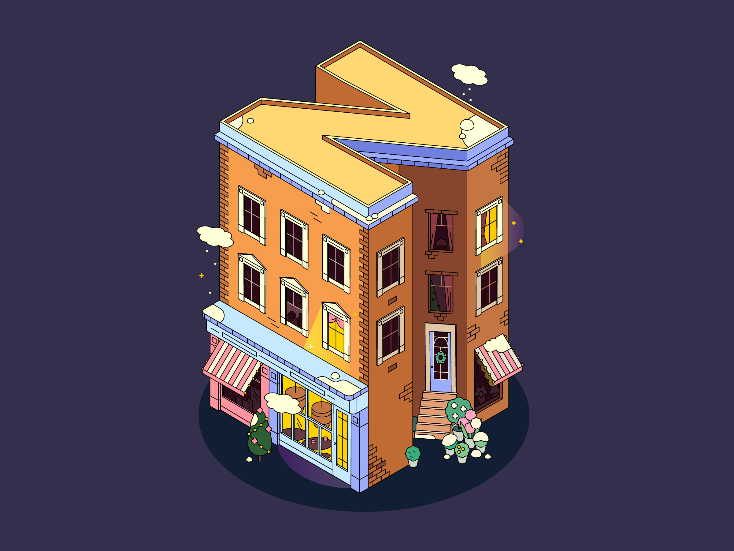 Example of Isometric Illistration