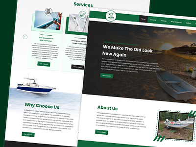 Ocean Road Contractors - SEM Design clean ui contractor website creative design professional design sem design service website ui designer ui ux user friendly ux design web design website inspiration website layout