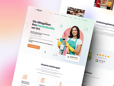 „Die Alltagsfeen“ Webdesign & Development brand design branding figma ui webdesign