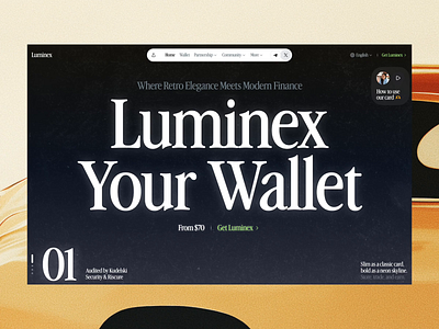 Luminex //. Crypto Wallet 3d animation crypto design graphic design interface landing layout motion graphics news ui ux wallet website