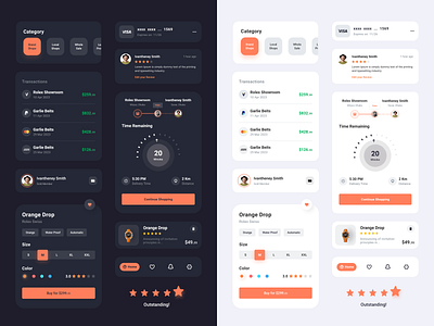 Shoopy - Online shop Mobile UI Kit - UI Cards app cards app design app ui app ui design card app cards ui ecommerce app elegant design interface design minimal online shop online shop app shop app shopify shopify app ui ui cards ui design ux design