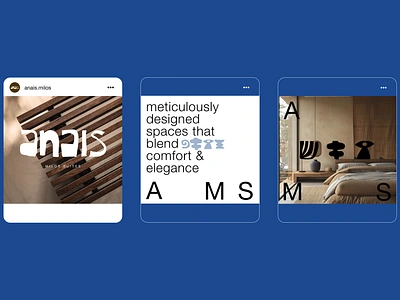 Anais Milos Suites - Instagram Posts architecture brandidentity branding cycladicinspiration design graphic design greekislands hospitality hospitalitybranding hotelbranding socialmedia socialmediadesign