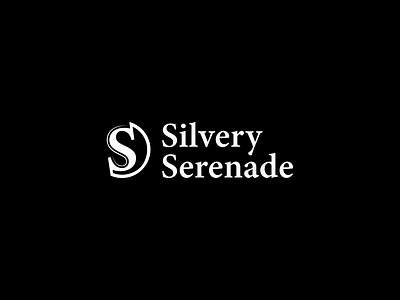 Silvery Serenade logo Concept 2 branding creative logo elegant branding jewelry inspiration jewelry logo logo design logodesign luxury branding minimalist design sophisticated style