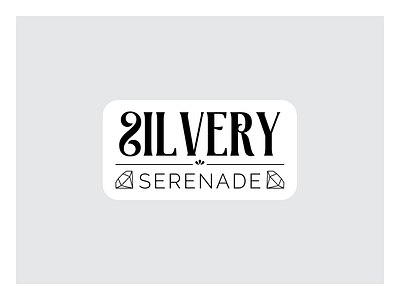 Silvery Serenade logo Concept 4 branding creative logo elegant branding jewelry brand jewelry inspiration jewelry logo logo design logodesign luxury logo