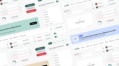 Combo Design System component design system interface ui ui kit web