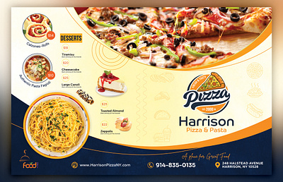 Restaurant Menu Design - Brochure advertisement branding brochure design business brochure graphic design logo motion graphics poster print design restaurant menu social media post