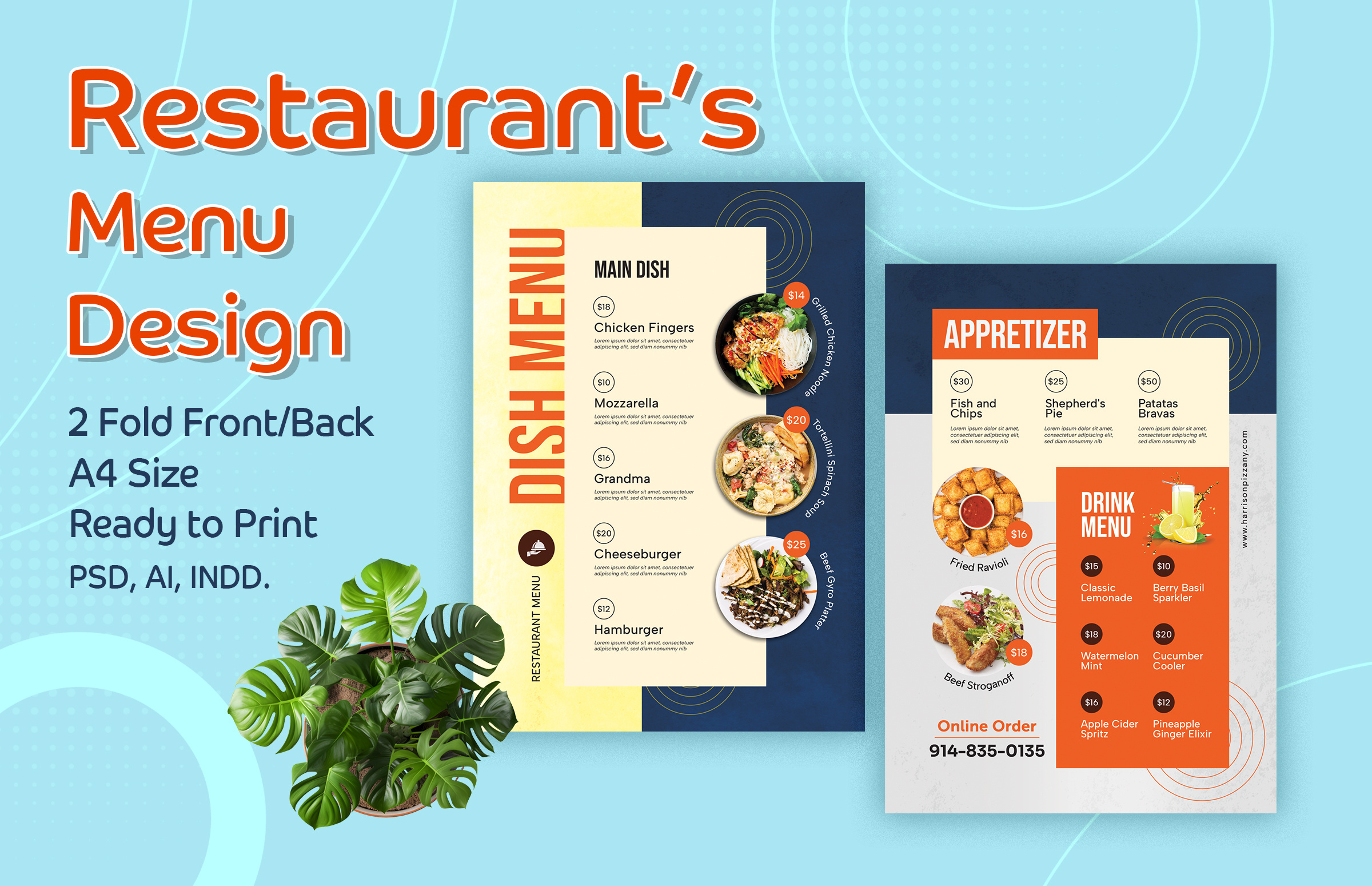 Example of Brochure And Flyer Design For Print