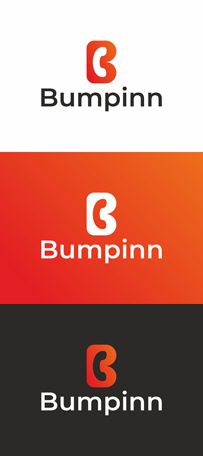 Bumpinn logo fimbird graphic design logo logodesigner