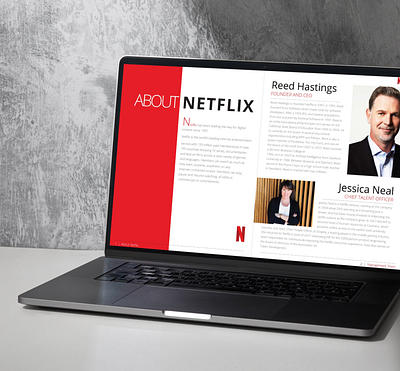 Netflix E-Booklet creativeshowcase designinspiration digitaldesign ebooklet moderndesign netflix visualstorytelling