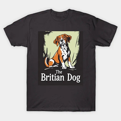 brittany dog tshirt dog tshirt