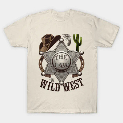 wild west t-shirt tshirt