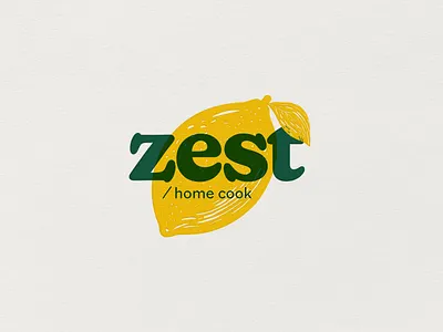 Zest / home cook app cook design logo visual identity web zest