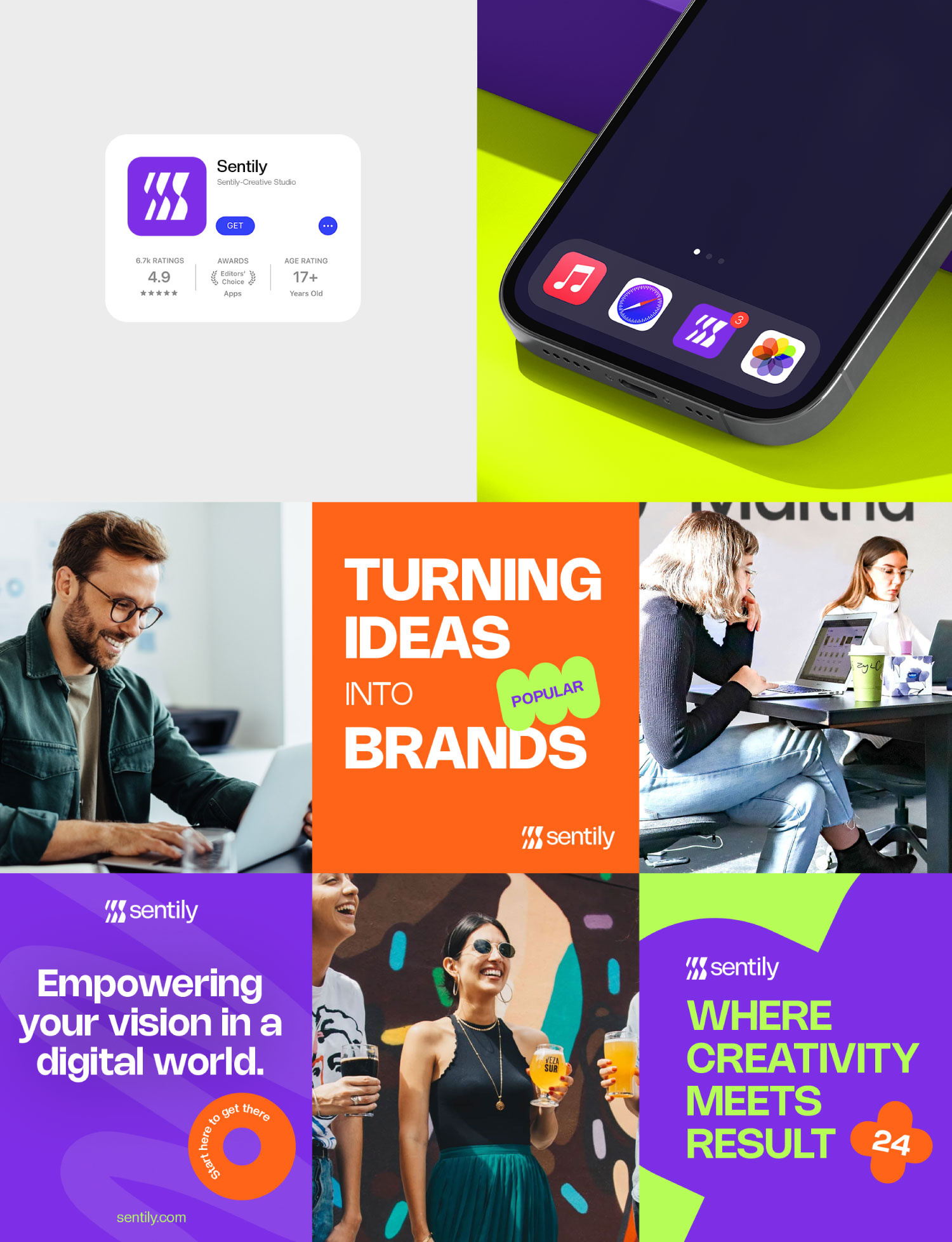 Example of Design Your Logo With Brand Style Guide.