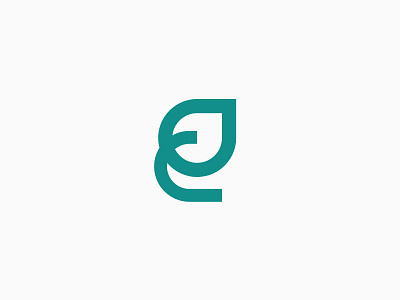 E Letter Eco Leaf Nature Logo branding design e eco for sell graphic design icon leaf letter e logo logomark minimal monogram nature sale symbol ui