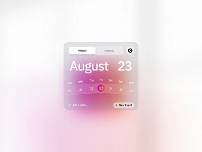 Date Picker calendar calendar app calendar design calendar ui clean ui date date picker datepicker devdock figma figmadesign gradient translucent ui ui ux uiux