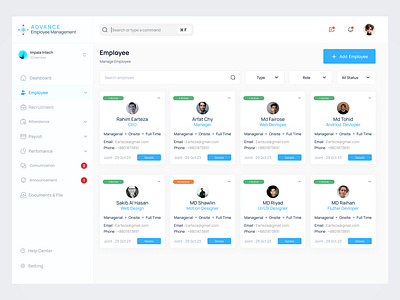 Meet Our Employee Hub UI 💼 Organized Chaos? Not Anymore! advance employee software employee apps employee managment app hrm app design hrm app ui ux hrm apps hrm software hrm web apps human resource app human resource software office managment apps resource planning apps resource planning software software development agency top agency for ui ux ui ux agency ui ux design ux consultation