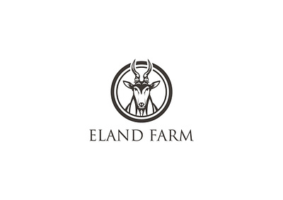 Eland logo branding design eland eland logo graphic design illustration illustrator logo typography vector