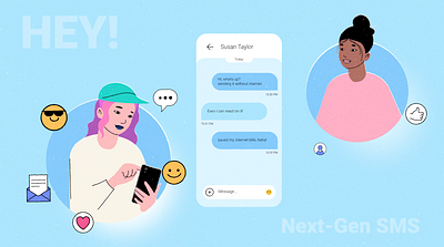 Innovating Communication: Chatting App with SMS Reactions