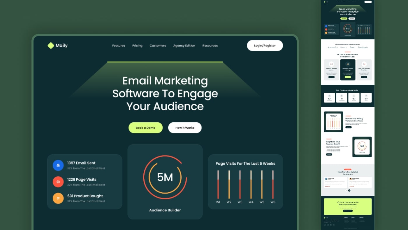 Example of Web UI UX Design