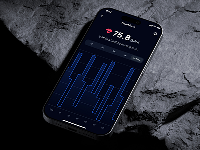 asklepios v2: AI Health & Wellness App - Heartrate Tracker UI ai health assistant ai health companion ai healthcare app blue clean digital health app health tracker app healthcare app healthcare ui kit heart rate heart rate app heartrate heartrate app heartrate tracker minimal mobile app modern virtual care wellness app wellness ui kit