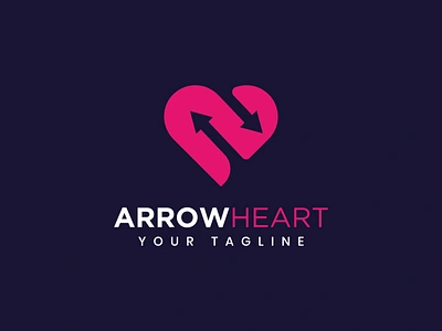 Arrow heart Logo arrow baby best logo brand guidlines brand identity branding business care care child comfort graphic design heart iconic logo logo love matrimony minimal logo modern logo new logo wedding