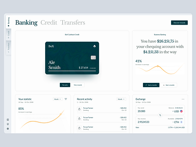 🎨 Personal Banking Dashboard banking dashboard design minimalist personal ui ux