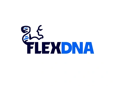 visual identity - Flex DNA bodybuilder branding brandmark dna fitness flex flexing gym health human identity illustration logo logo desgn logo design muscle pharmaceutical supplement wellness wordmark