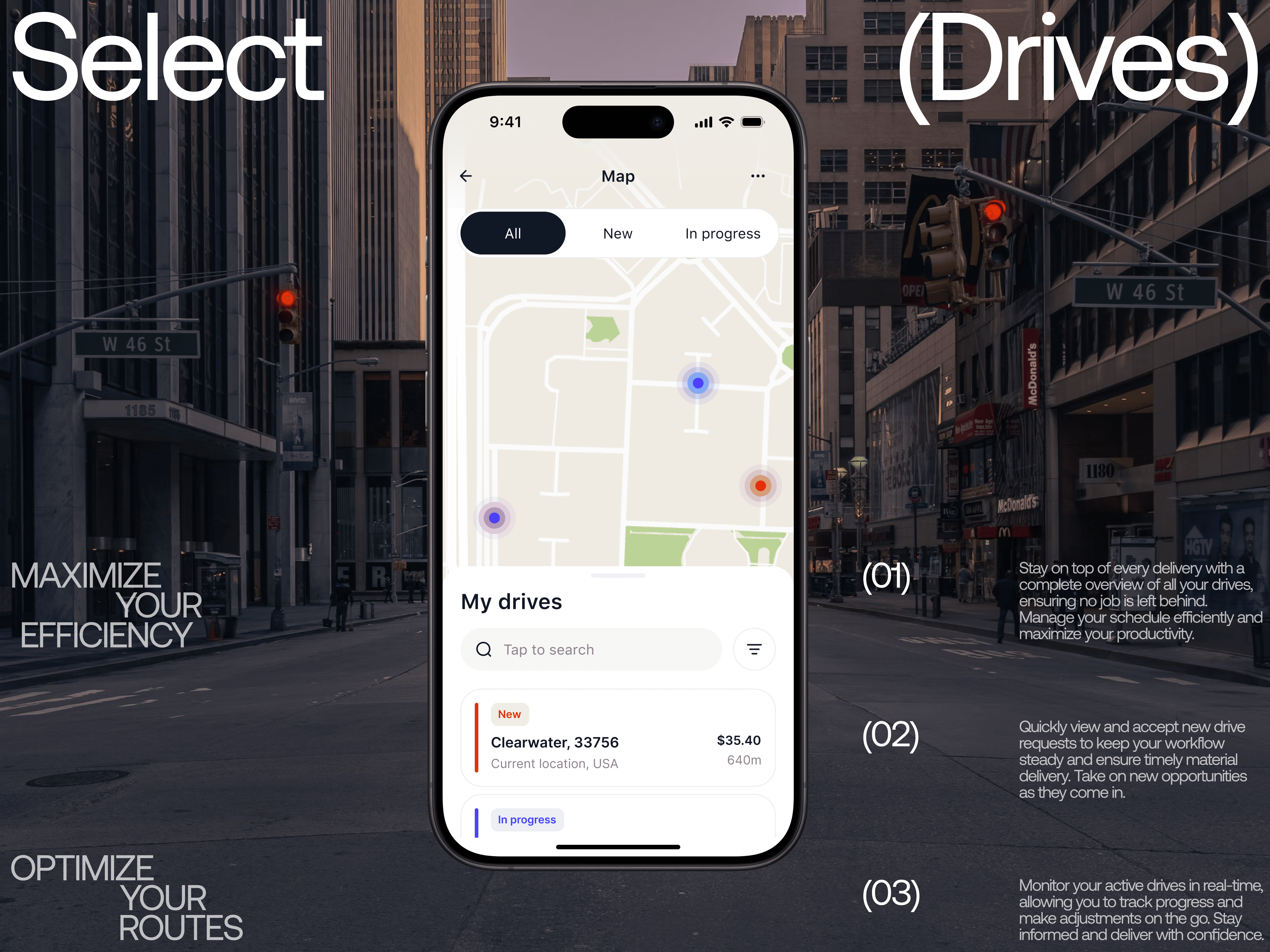 Example of Streamlining Deliveries: FetchApp for Construction 🚛