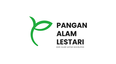 Pangan Alam Lestari Logo Design branding graphic design logo logo design modern logo nature