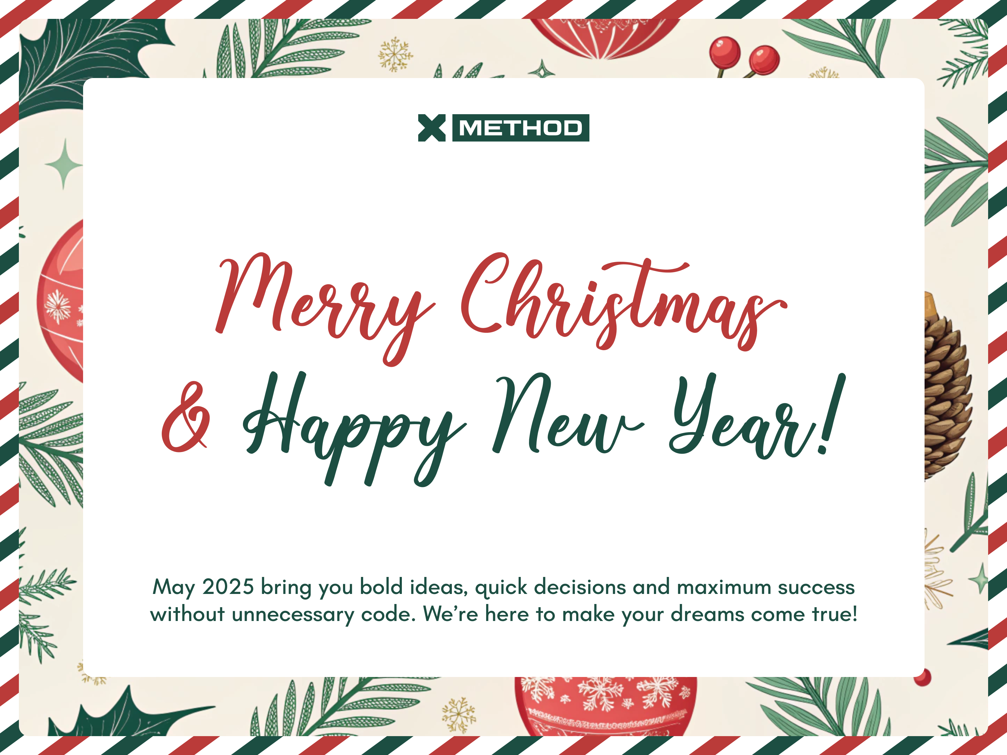 Merry Christmas & Happy New Year! 2025 android app branding design figma graphic design happy new year interface ios merry christmas mobile pattern postcard product ui ux web web design