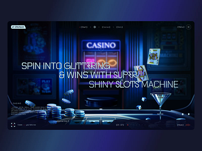 Cyber Casino Landing Page bet betting casino casino design casino games casino home page casino landing page casino platform crypto casino gambling gambling landing page gaming igaming lottery online casino roulette slot game slots vip win