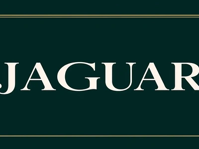 Jaguar Elegant Serif Font Typeface design elegant font logo serif