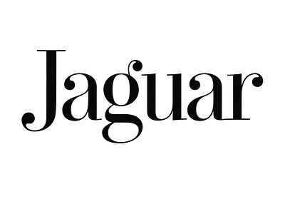 Jaguar Elegant Serif Font Typeface font jaguar logo serif