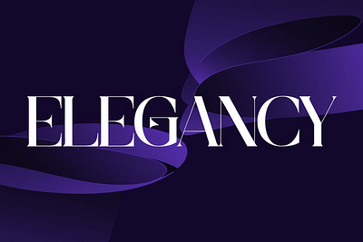 Elegancy - Modern Luxury Elegant Font elegant font logo vector