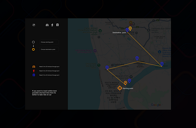 #Daily Ui 20-location tracker daily ui 20 location tracker design figma google map illustration landing page concept product landing page ui web design