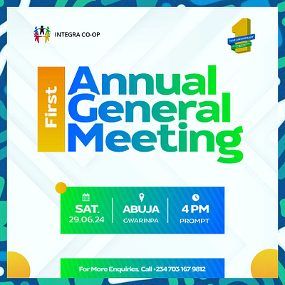 Flyer Design for an Official Meeting branding creative design designer designs graphic design illustration logo ui vector