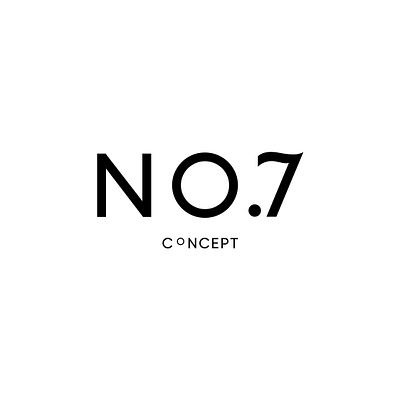 No 7 logo 7logo branding conceptlogo logo logodesign nlogo no7logo nologo