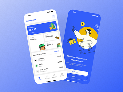 Wallet App UI Redesign app ui mobile app ui ui desig ui design