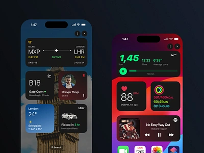 iOS Smart Home Screens adaptiveui ai artificialintelligence concept design generativeui interactiondesign ios mobile ui ui design ux