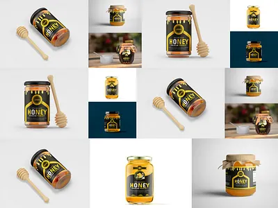 honey Label, Label design honey label label label design product