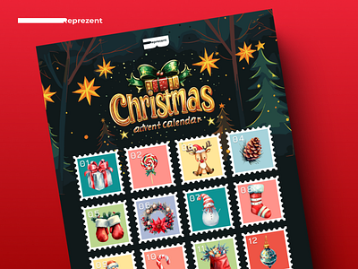 Christmas Digital Advent Calendar Design ai company presentation deck design design google slides graphic design keynote pitch deck pitch deck design power point powerpoint presentation presentation design presentation layout typography