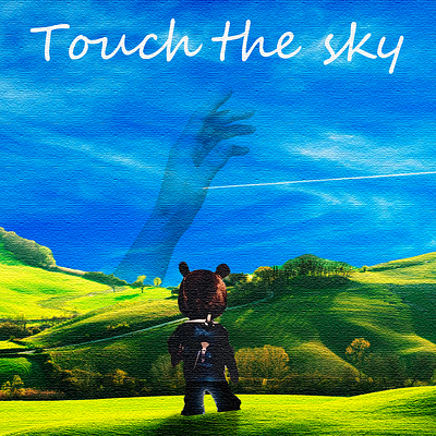 Kanye west touch the sky graphic design